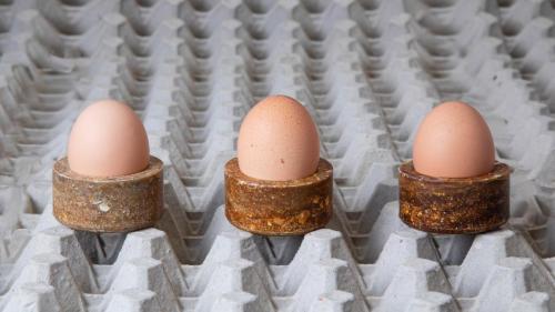 Studio Basse – eiderdopjes van eierschalen
